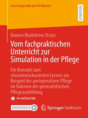 cover image of Vom fachpraktischen Unterricht zur Simulation in der Pflege
